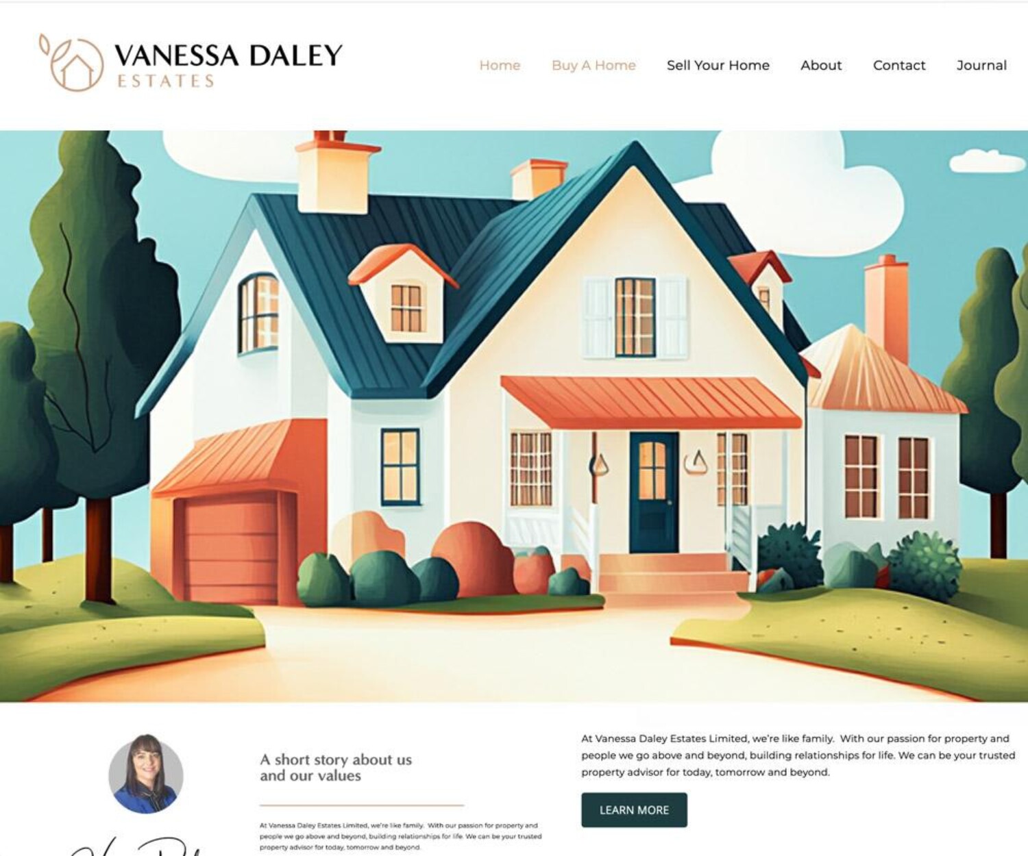 estate agency photography and website